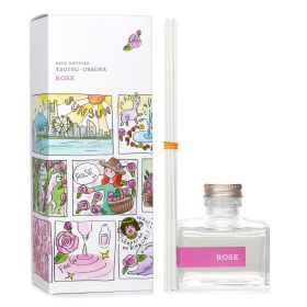 DAILY AROMA JAPAN - Tsutsu Uraura Deodorant Reed Diffuser - Rose 642225 120ml