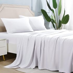 Bed Sheet Set Microfiber Comfort Deep Pocket Hotel Quality Bedding Sheet Set (Option: W13173507)